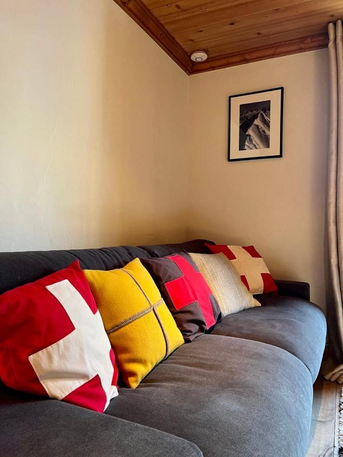Chic And Cosy Apt With Balcony In Megève Exterior foto